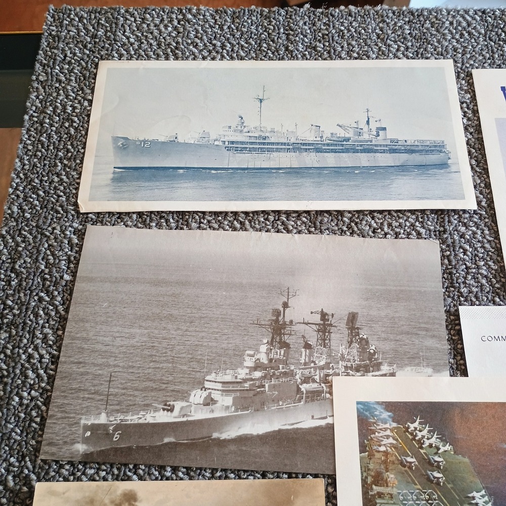 Vintage US Navy Coast Guard Canadian Navy Ship Pamphlets Postcards Ephemera Lot - Picture 3 of 8